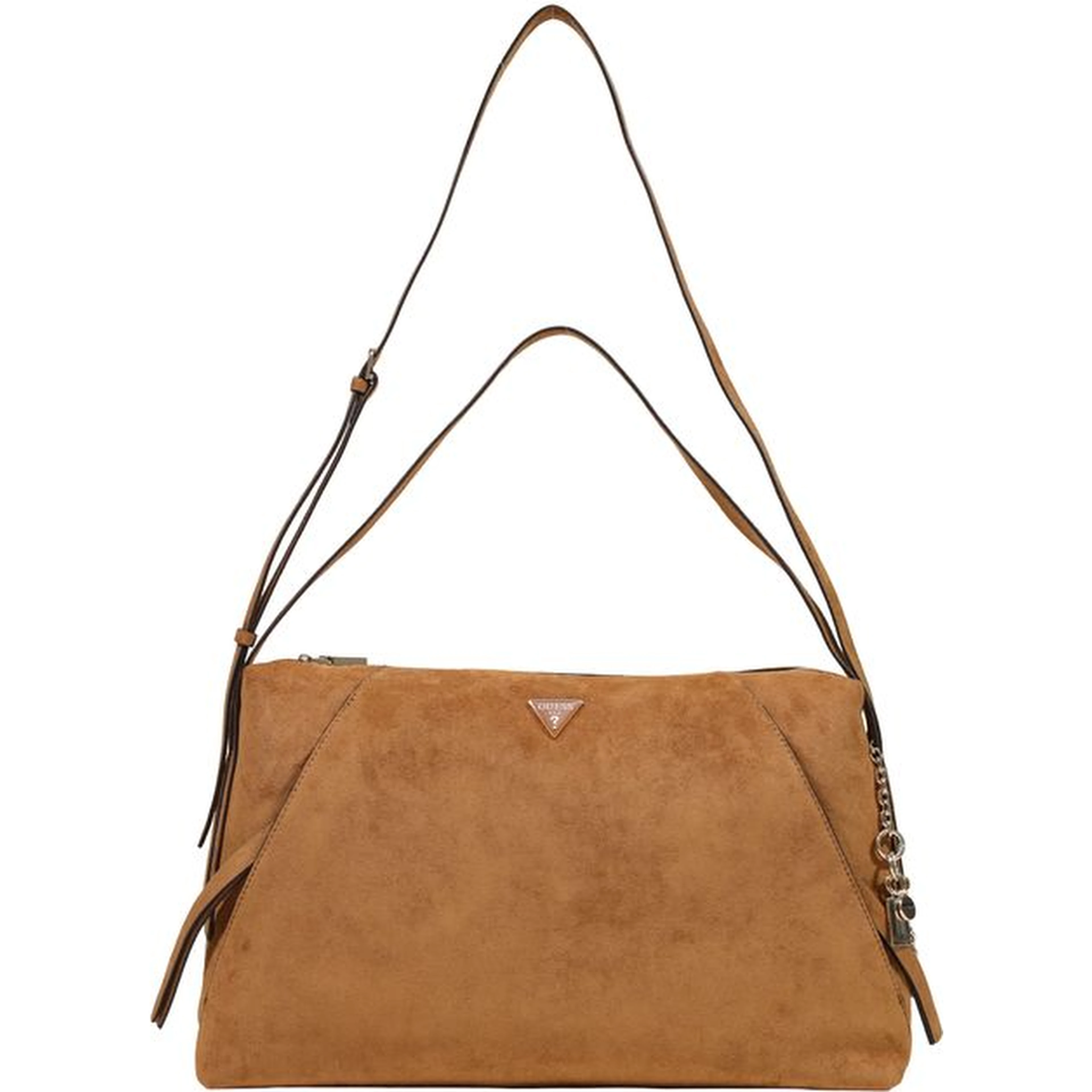 Brown Polyester Handbag