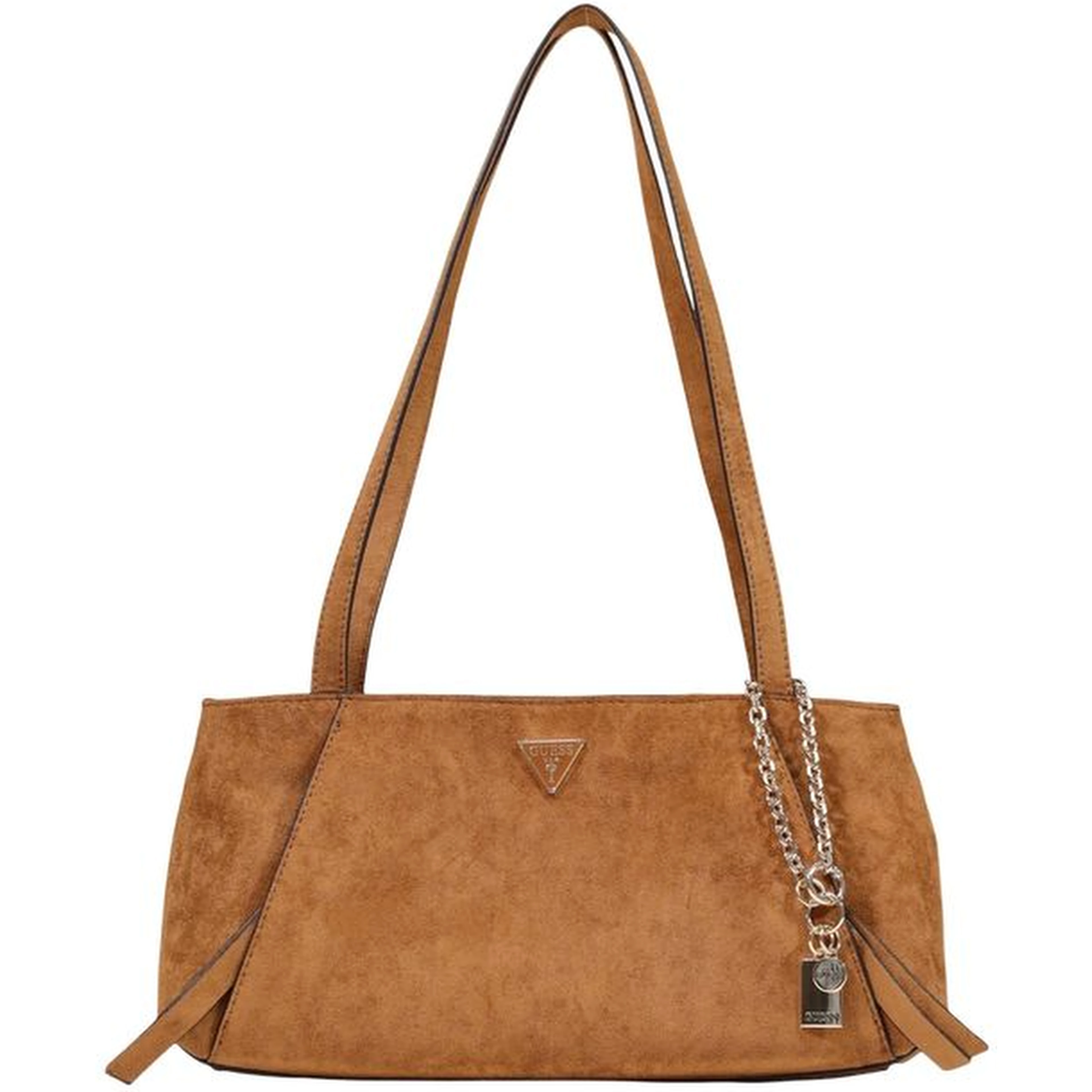 Brown Polyester Handbag