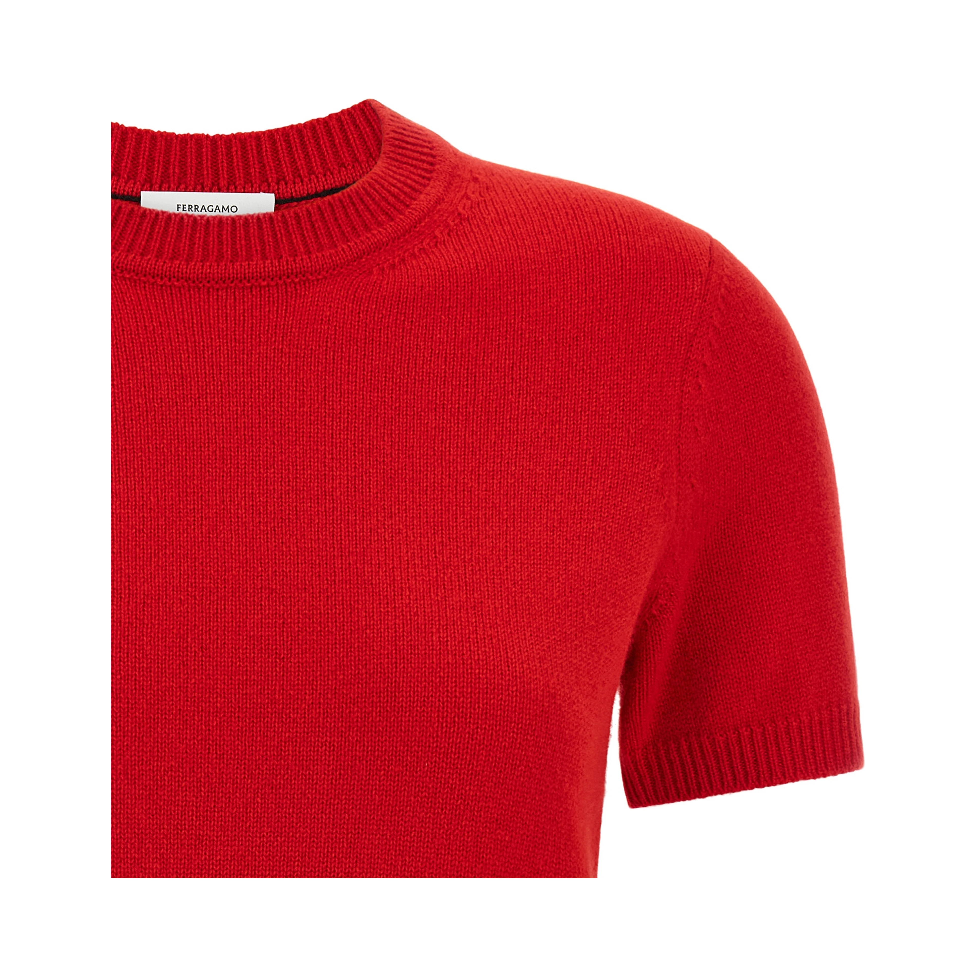 Red Cashmere Sweater
