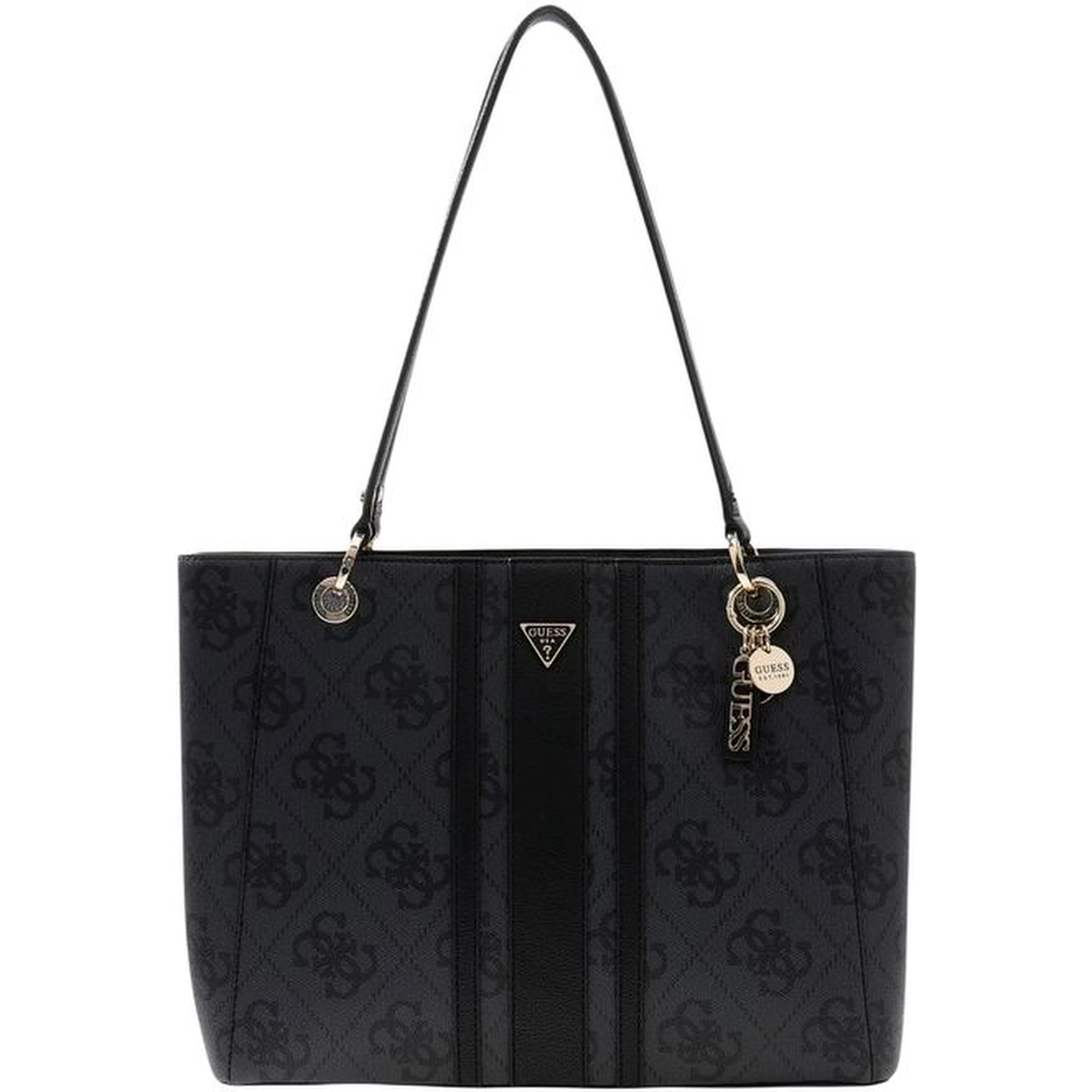Gray Polyethylene Handbag