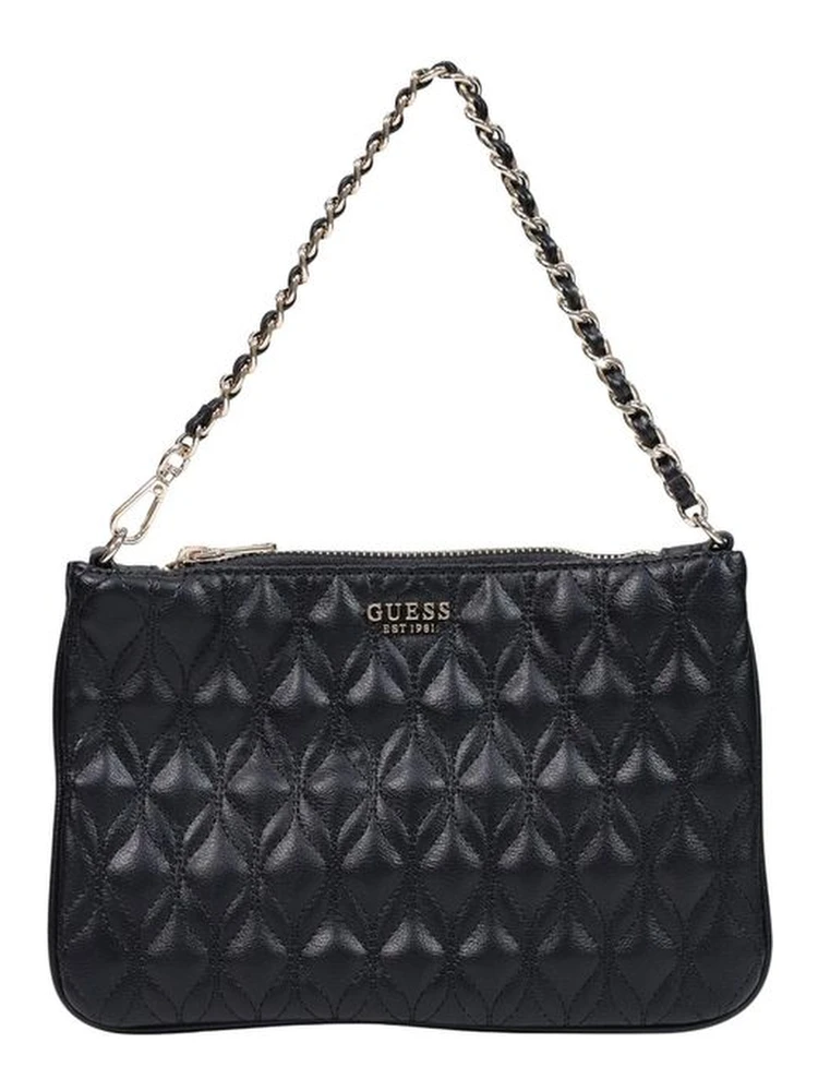 Black Polyethylene Clutch Bag