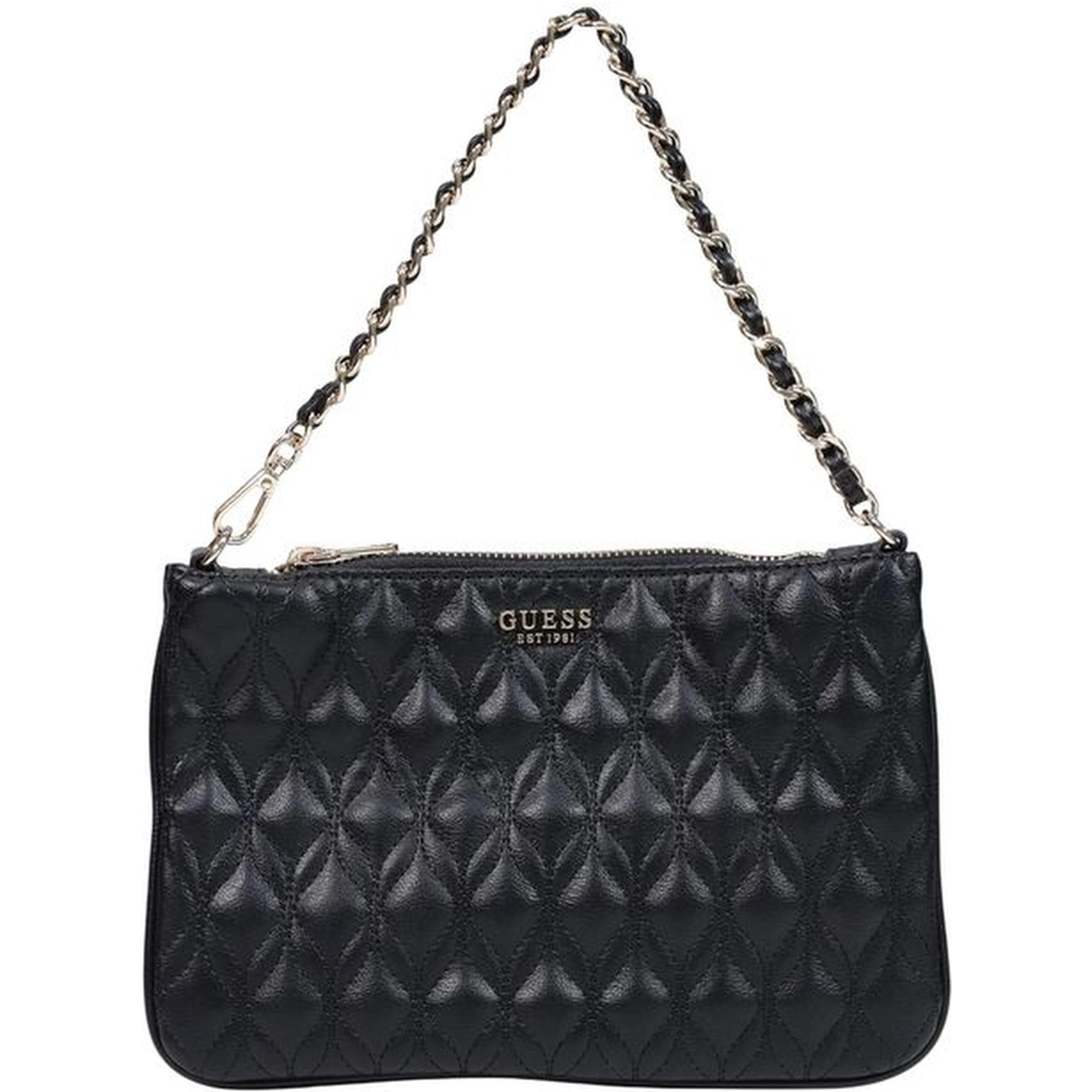 Black Polyethylene Clutch Bag