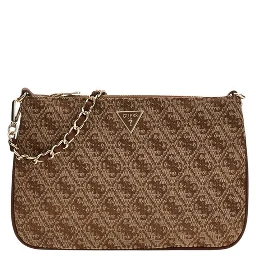 White Polyester Handbag