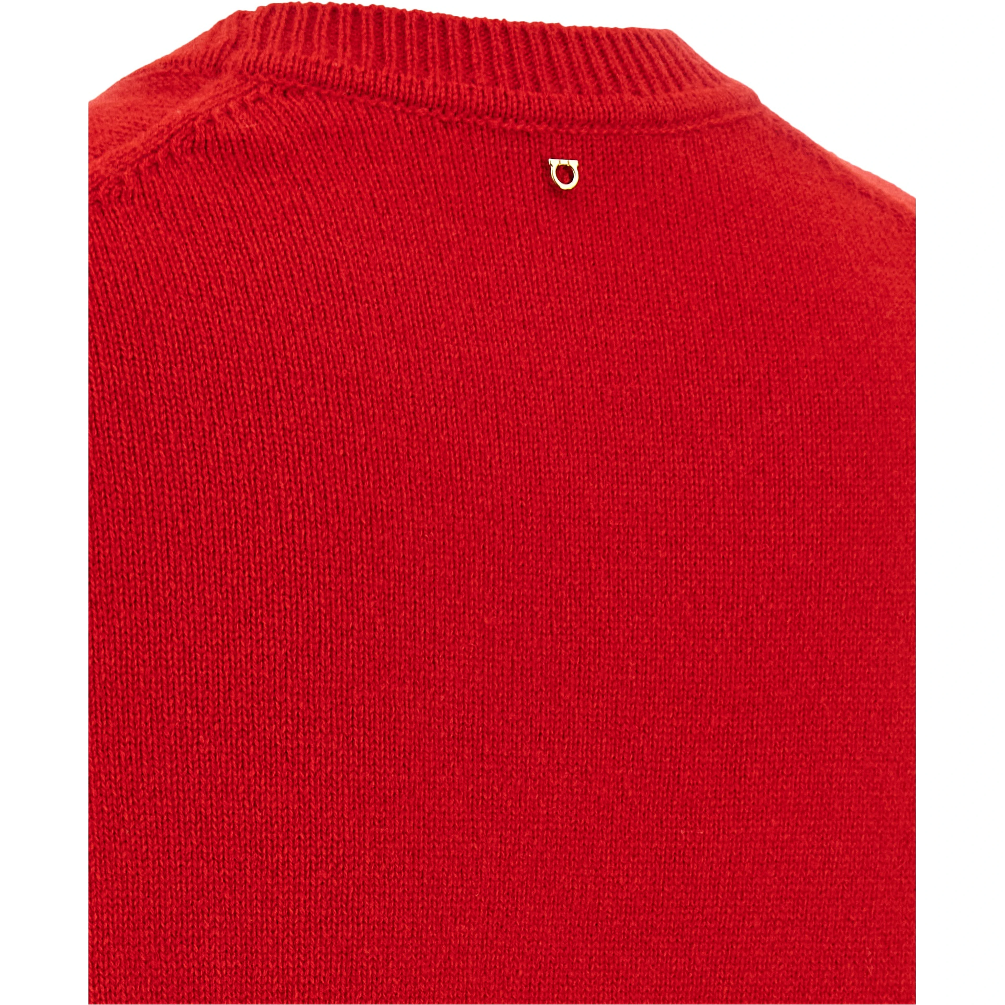 Red Cashmere Sweater