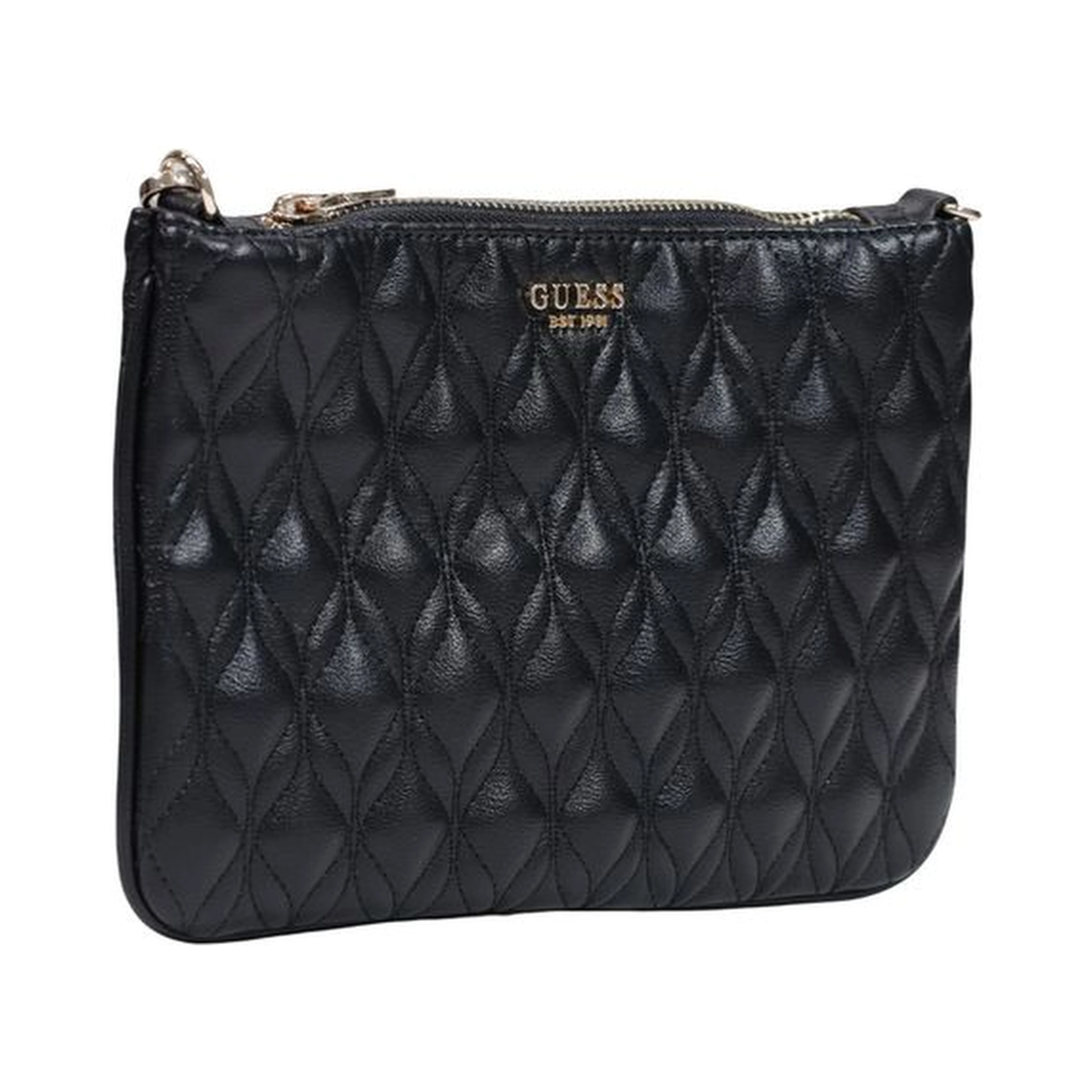 Black Polyethylene Clutch Bag