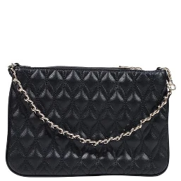 Black Polyethylene Clutch Bag