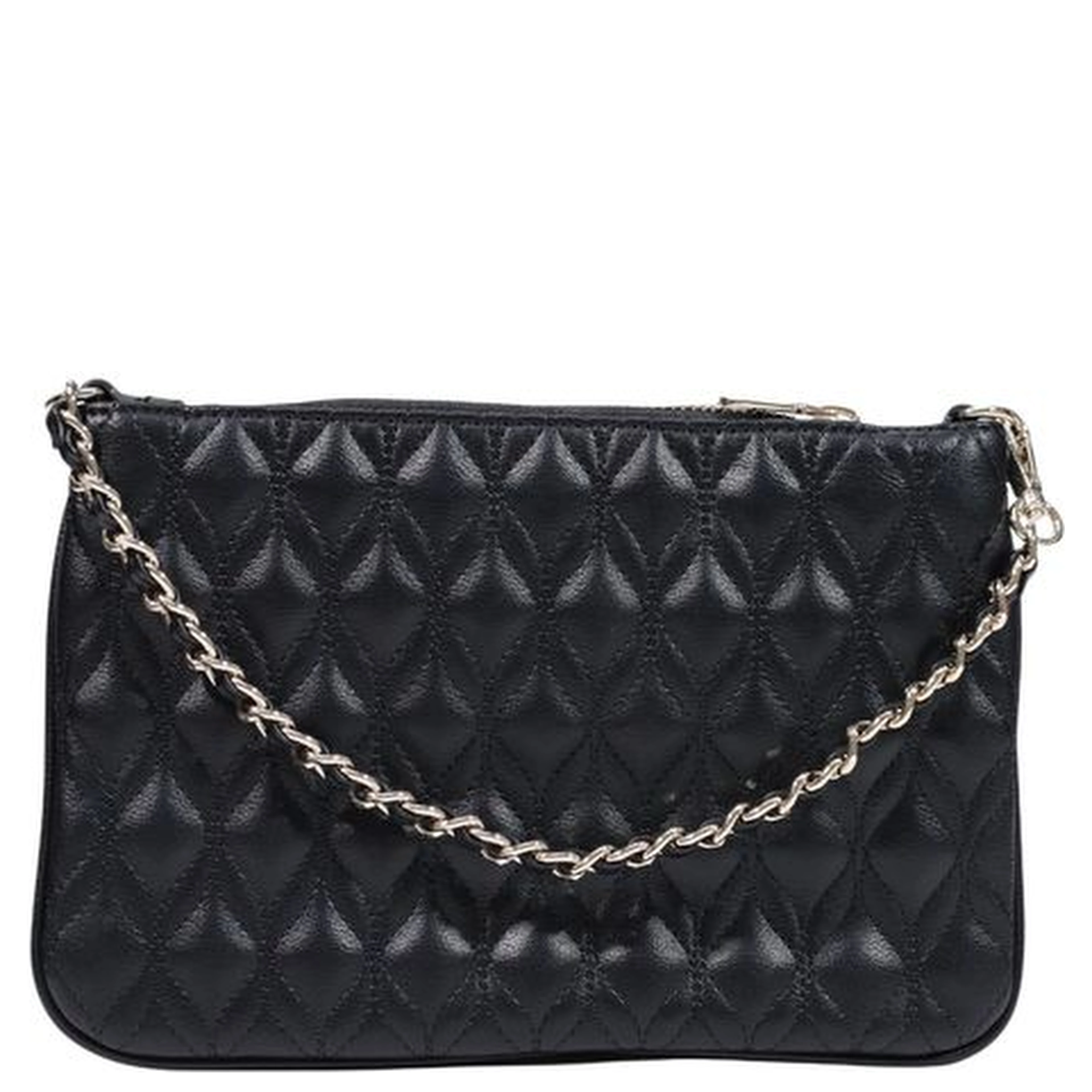 Black Polyethylene Clutch Bag