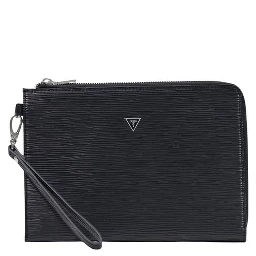 Black Polyethylene Clutch Bag