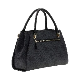 Gray Polyethylene Handbag