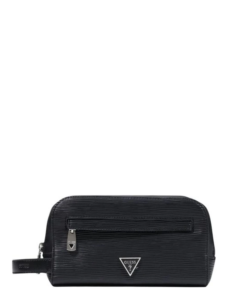 Black Polyethylene Clutch Bag
