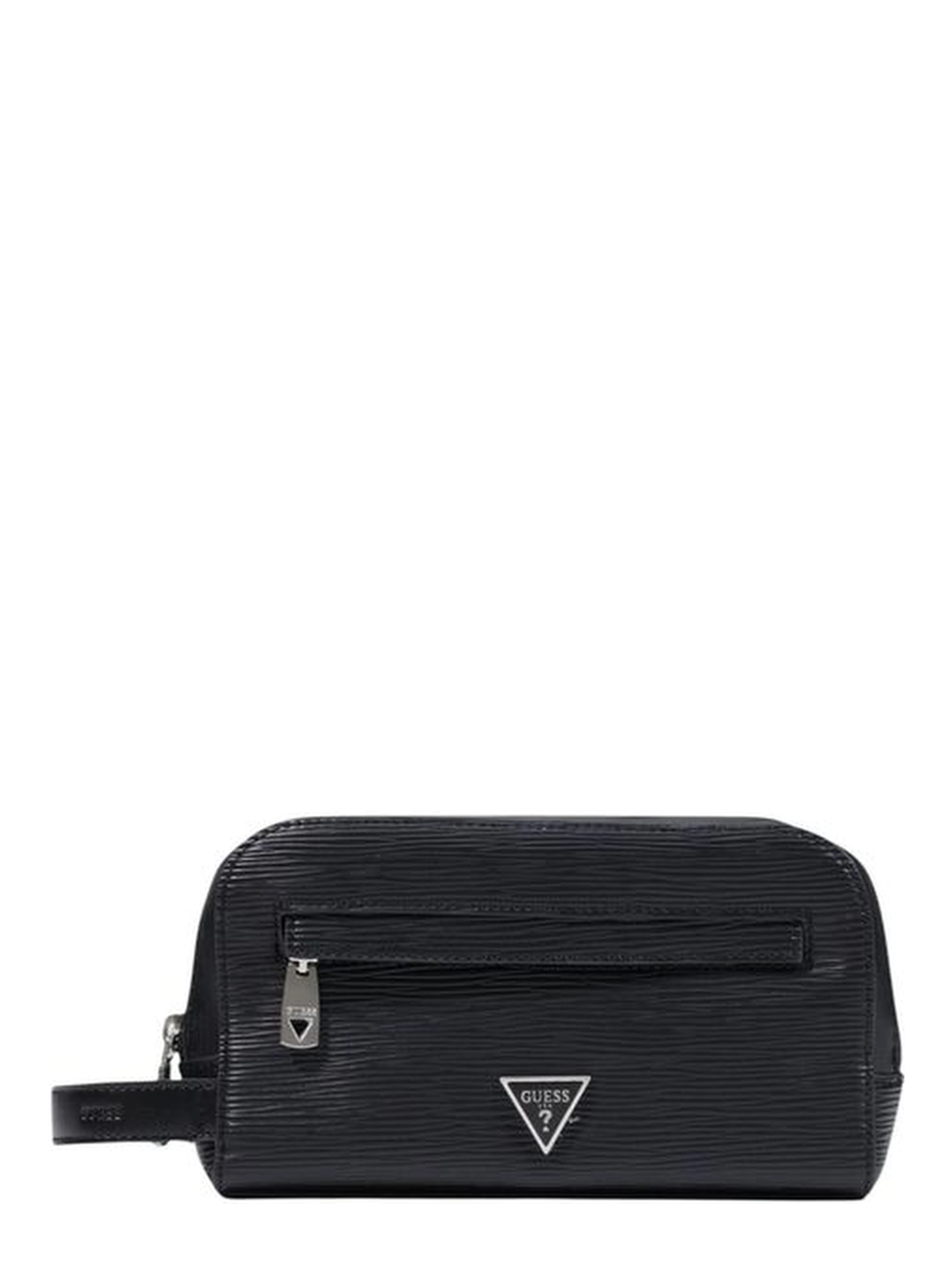Black Polyethylene Clutch Bag