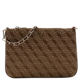 White Polyester Handbag