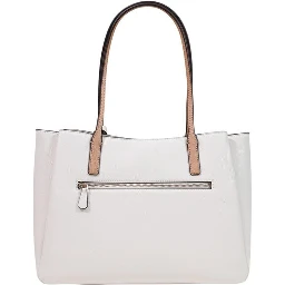 Beige Polyethylene Handbag