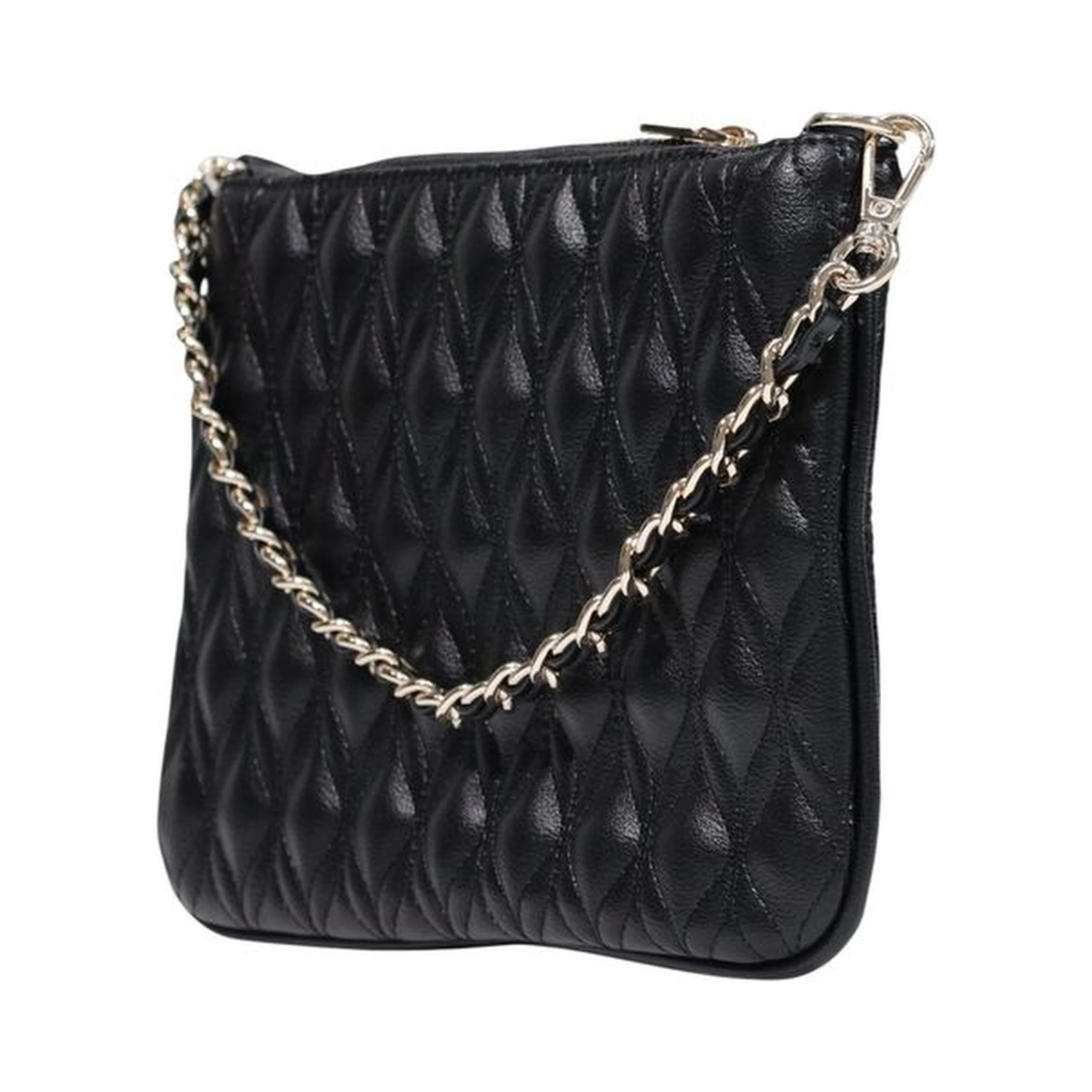Black Polyethylene Clutch Bag