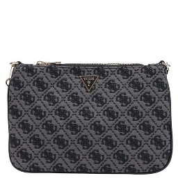 Gray Polyester Handbag