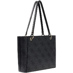 Gray Polyethylene Handbag