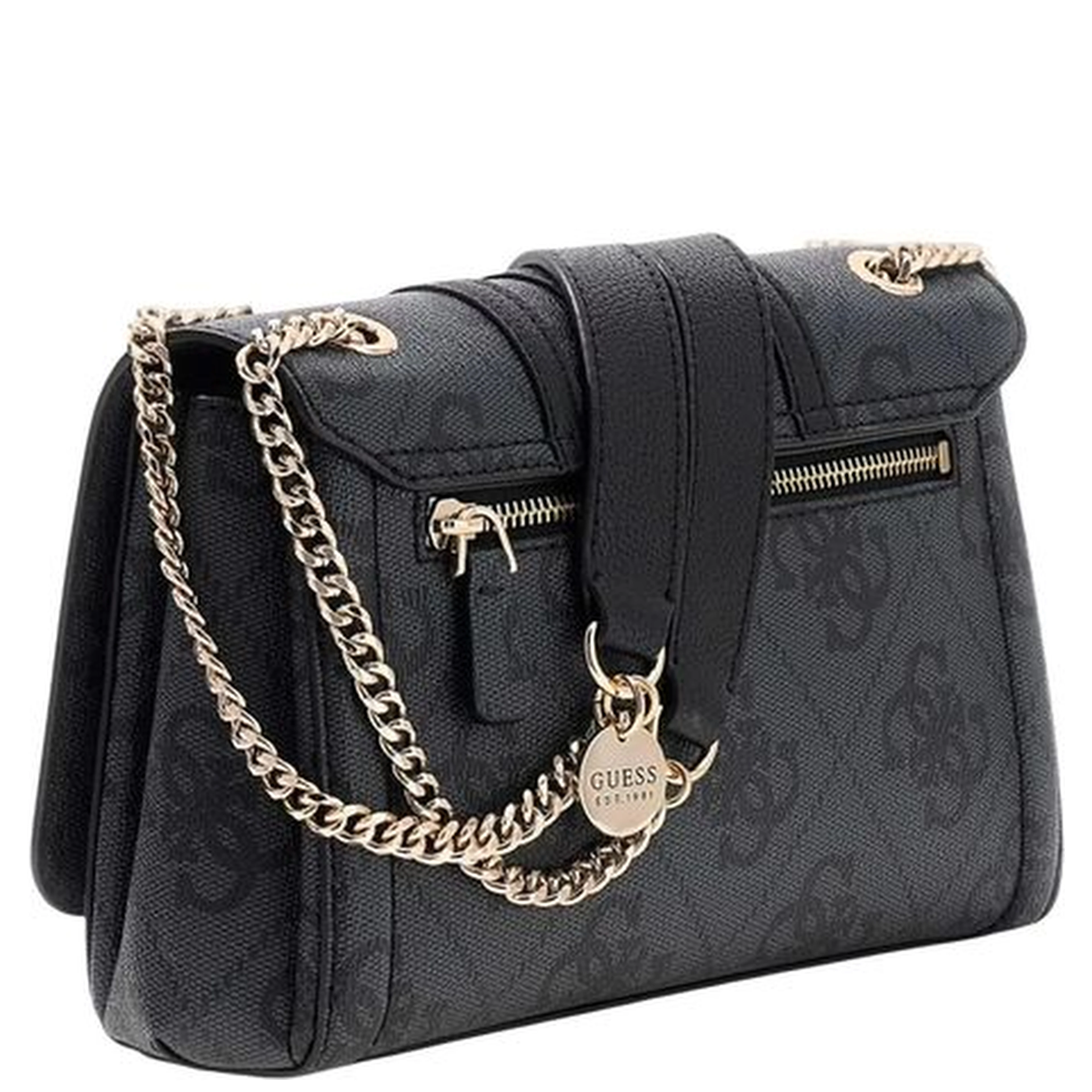 Gray Polyethylene Handbag