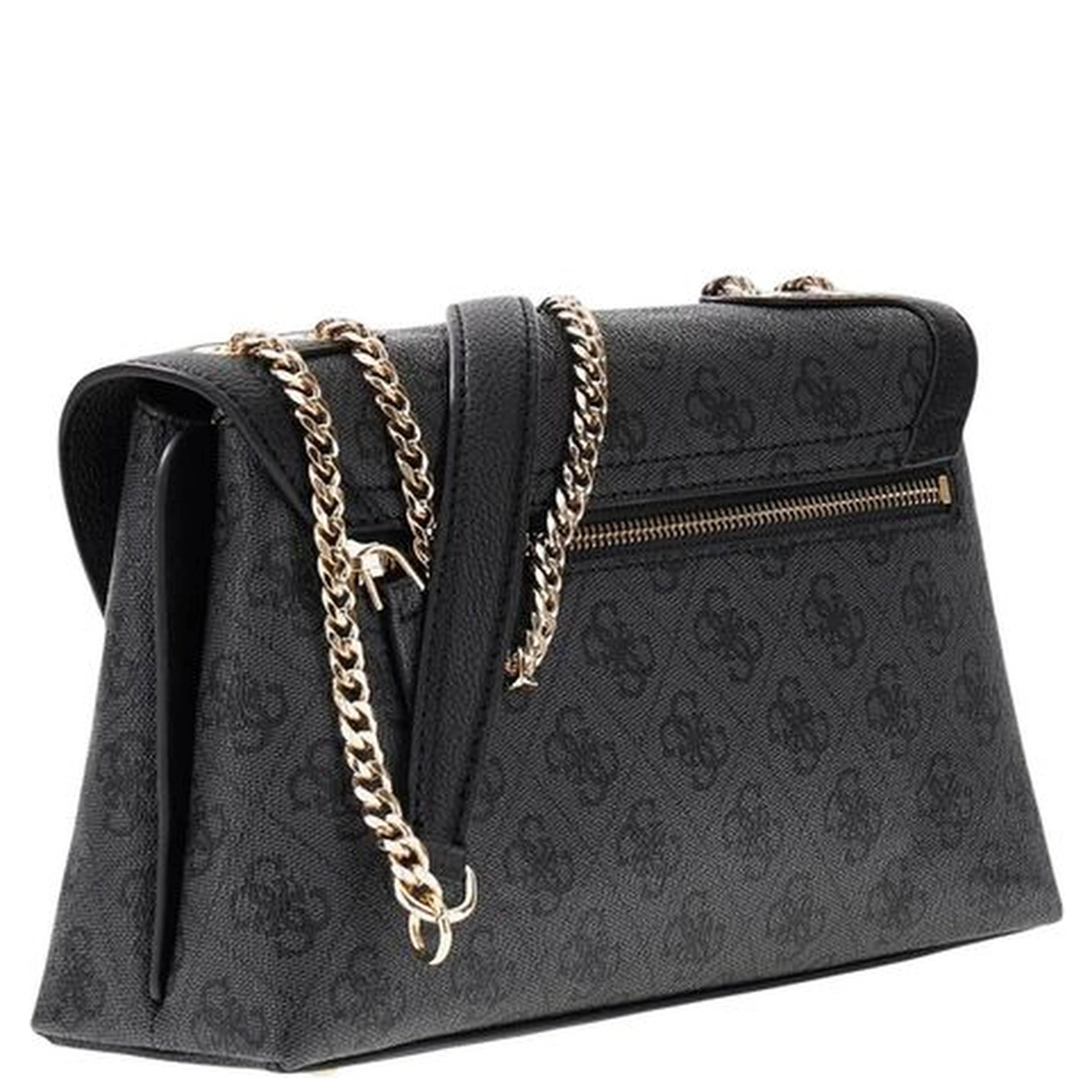Gray Polyethylene Handbag
