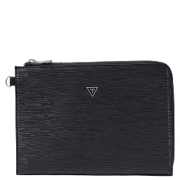 Black Polyethylene Clutch Bag