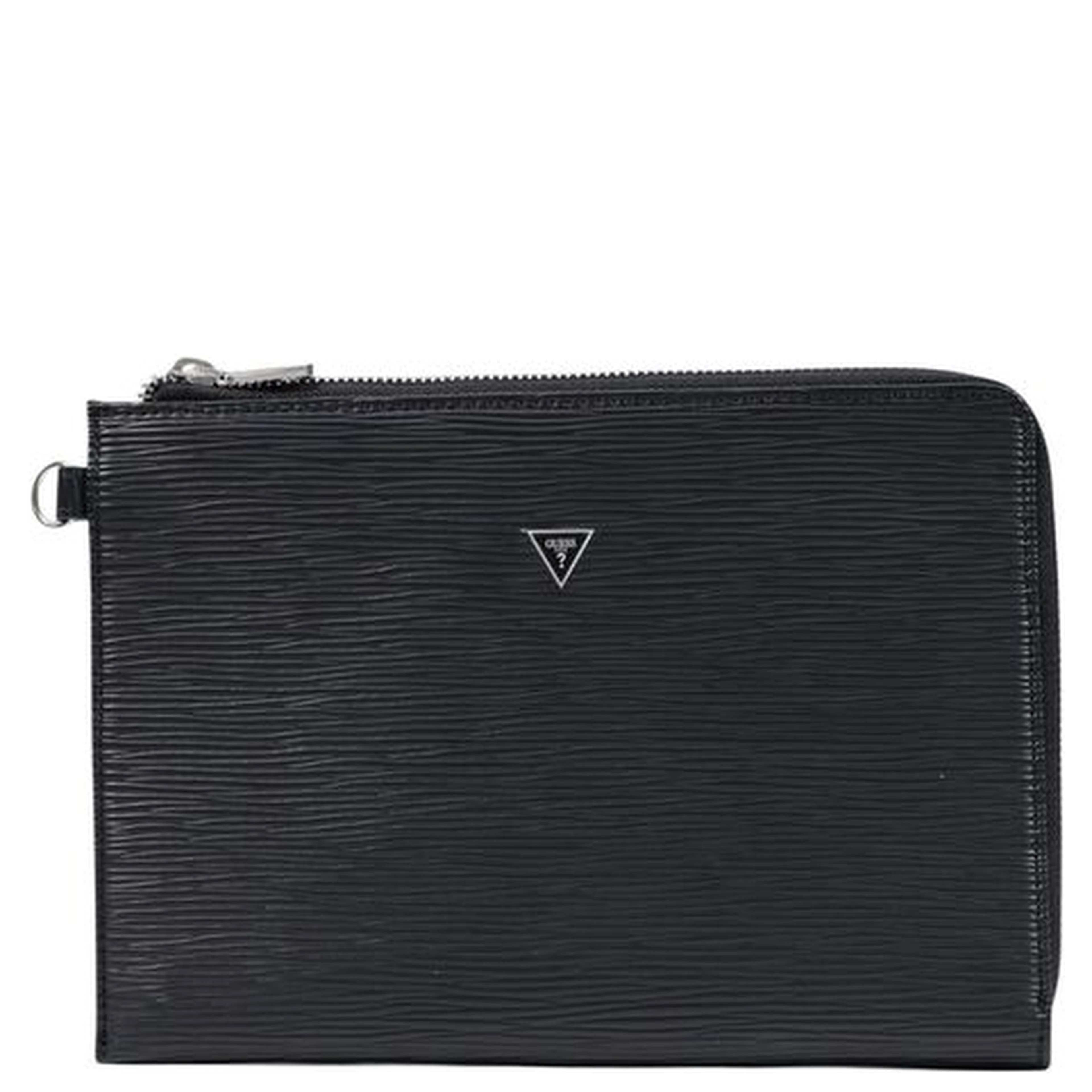Black Polyethylene Clutch Bag