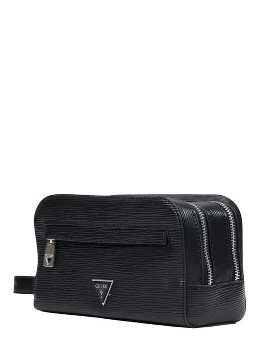 Black Polyethylene Clutch Bag