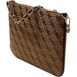 White Polyester Handbag
