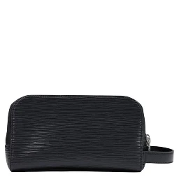 Black Polyethylene Clutch Bag