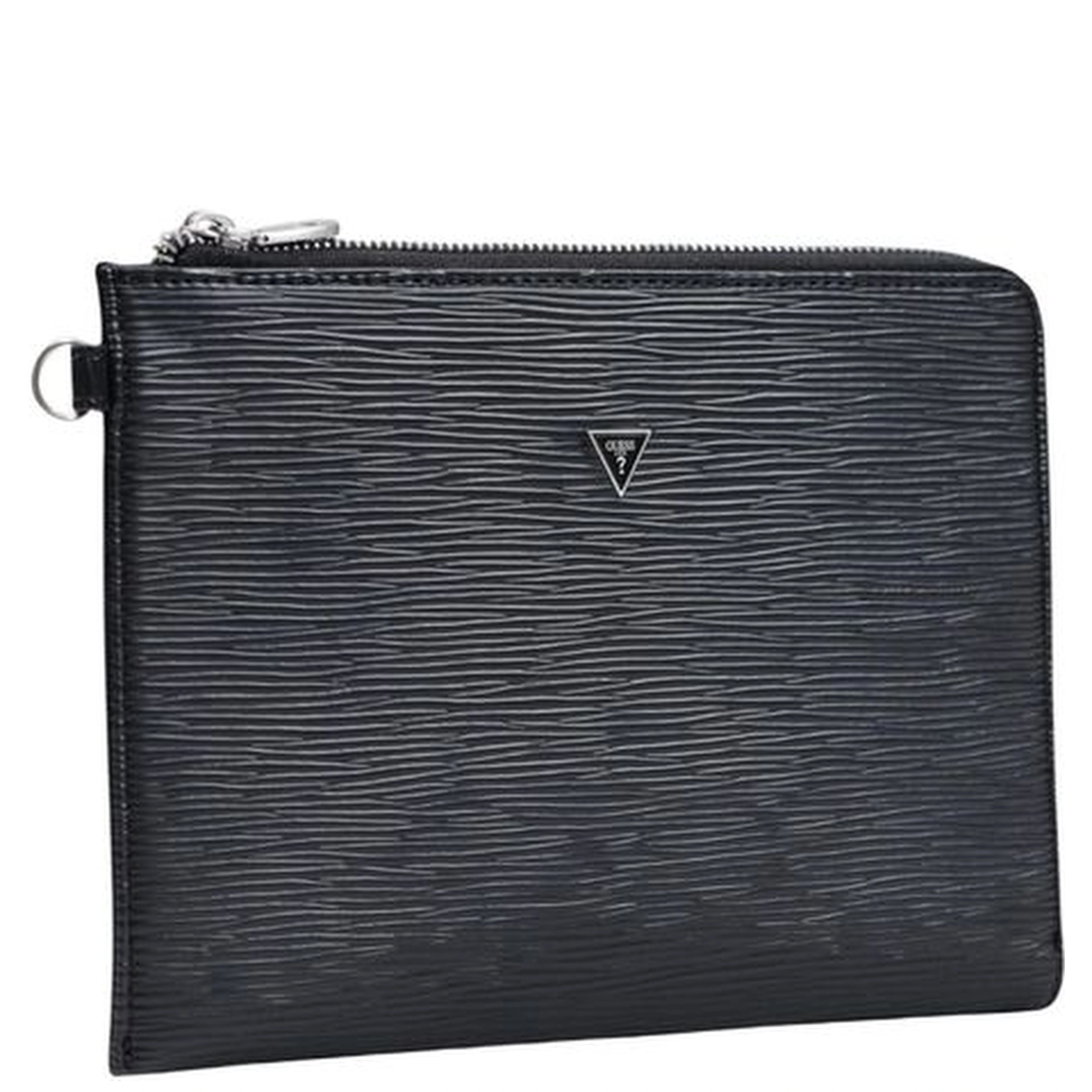 Black Polyethylene Clutch Bag