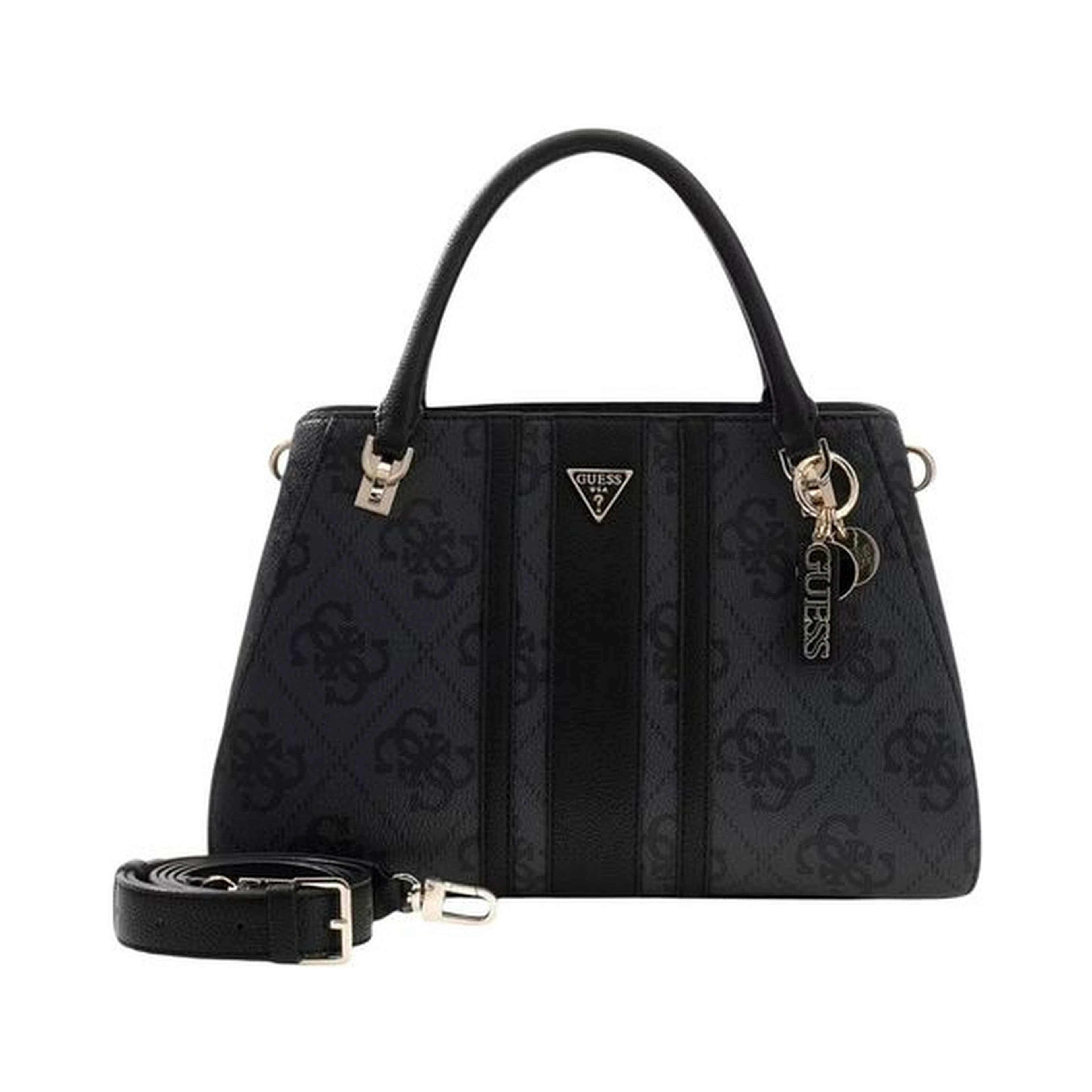 Gray Polyethylene Handbag