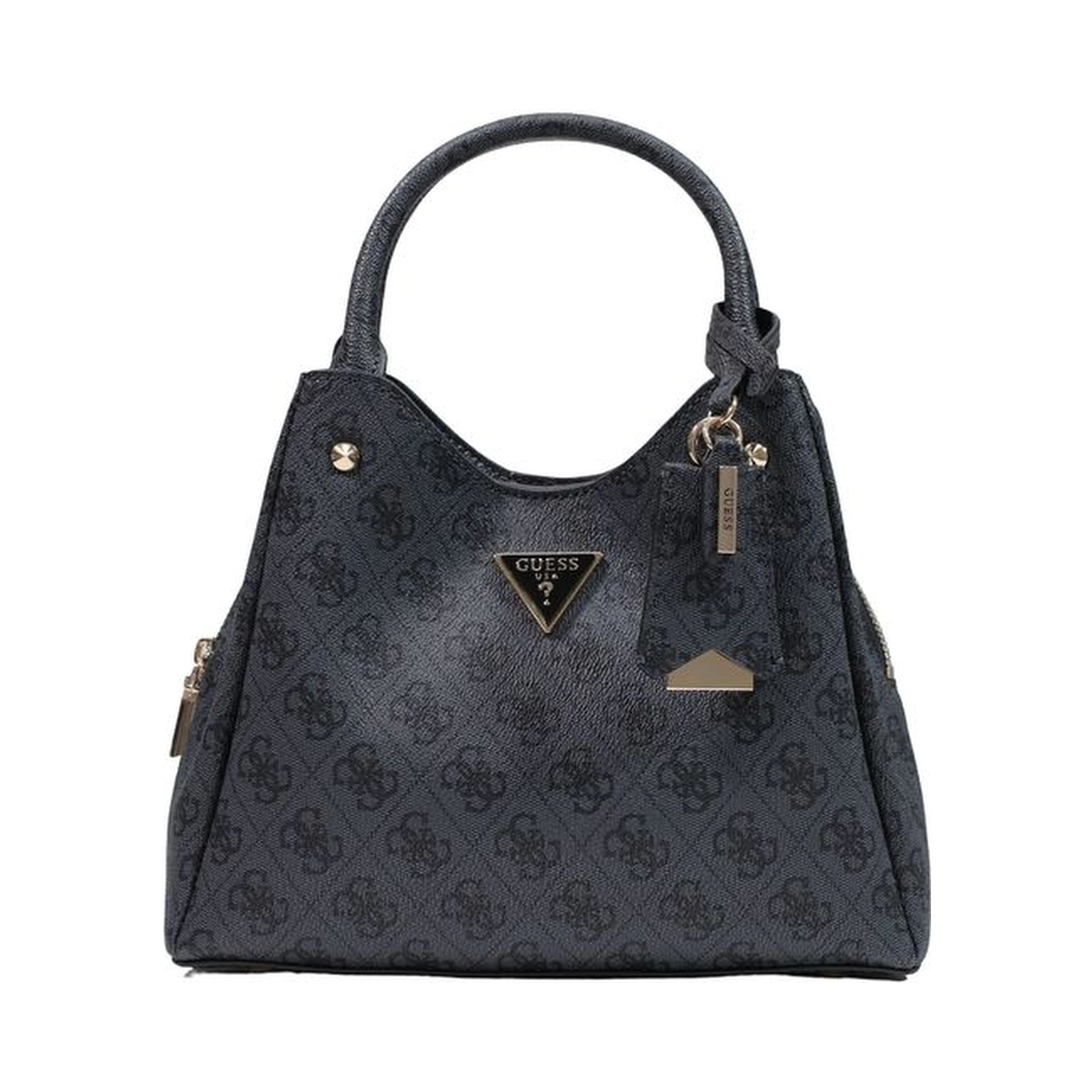 Gray Polyethylene Handbag