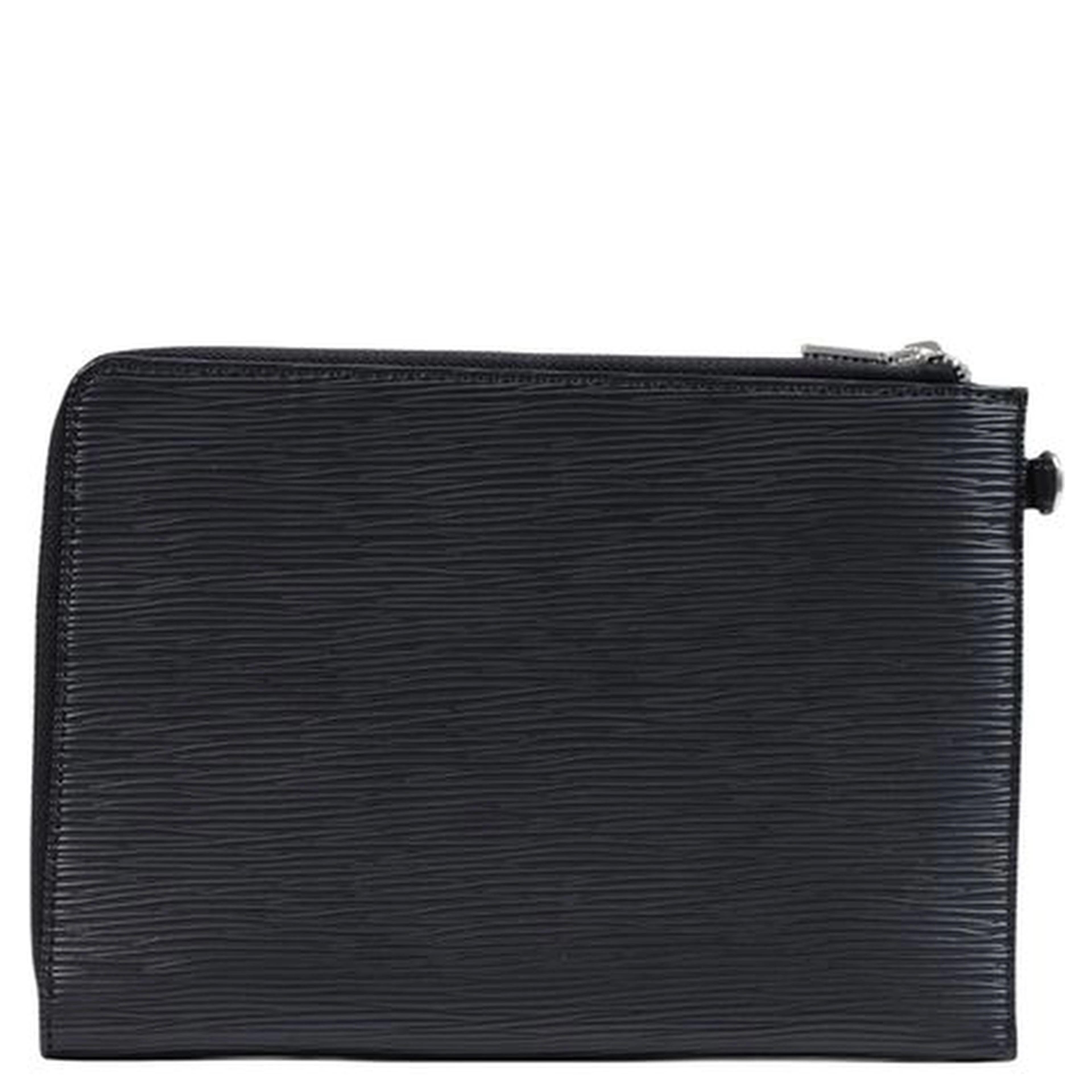 Black Polyethylene Clutch Bag