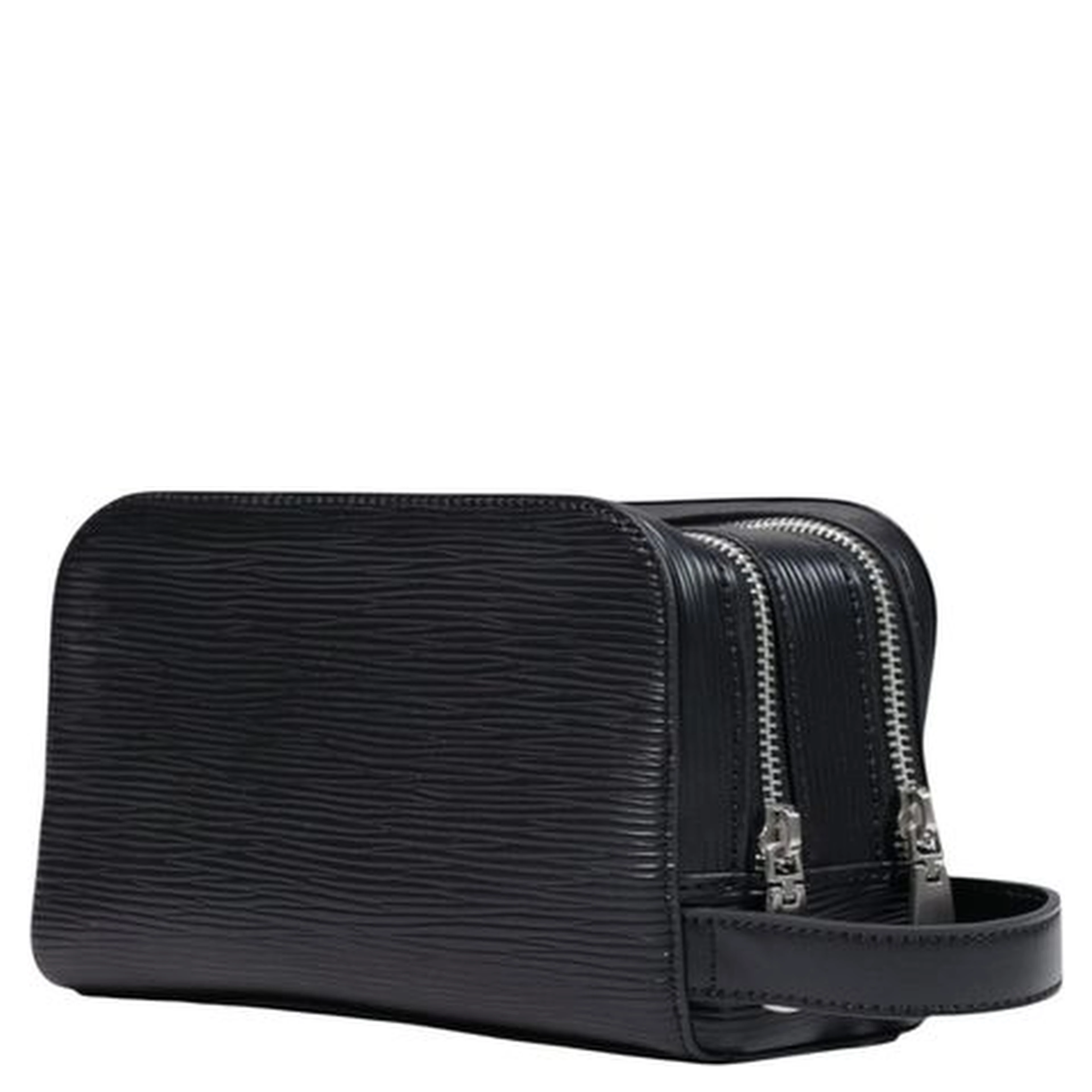 Black Polyethylene Clutch Bag