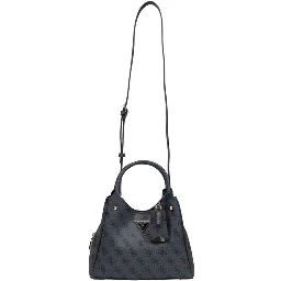 Gray Polyethylene Handbag