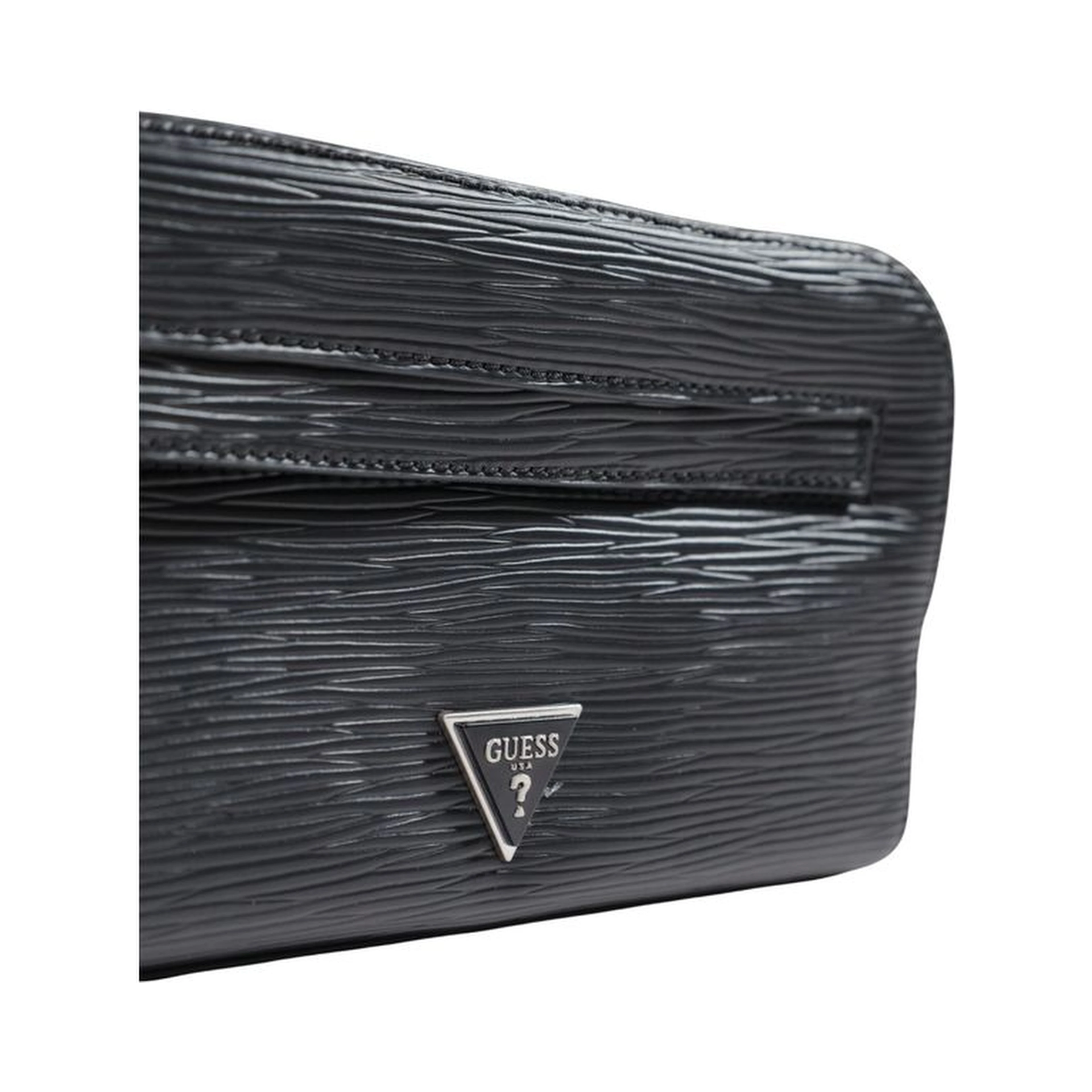 Black Polyethylene Clutch Bag