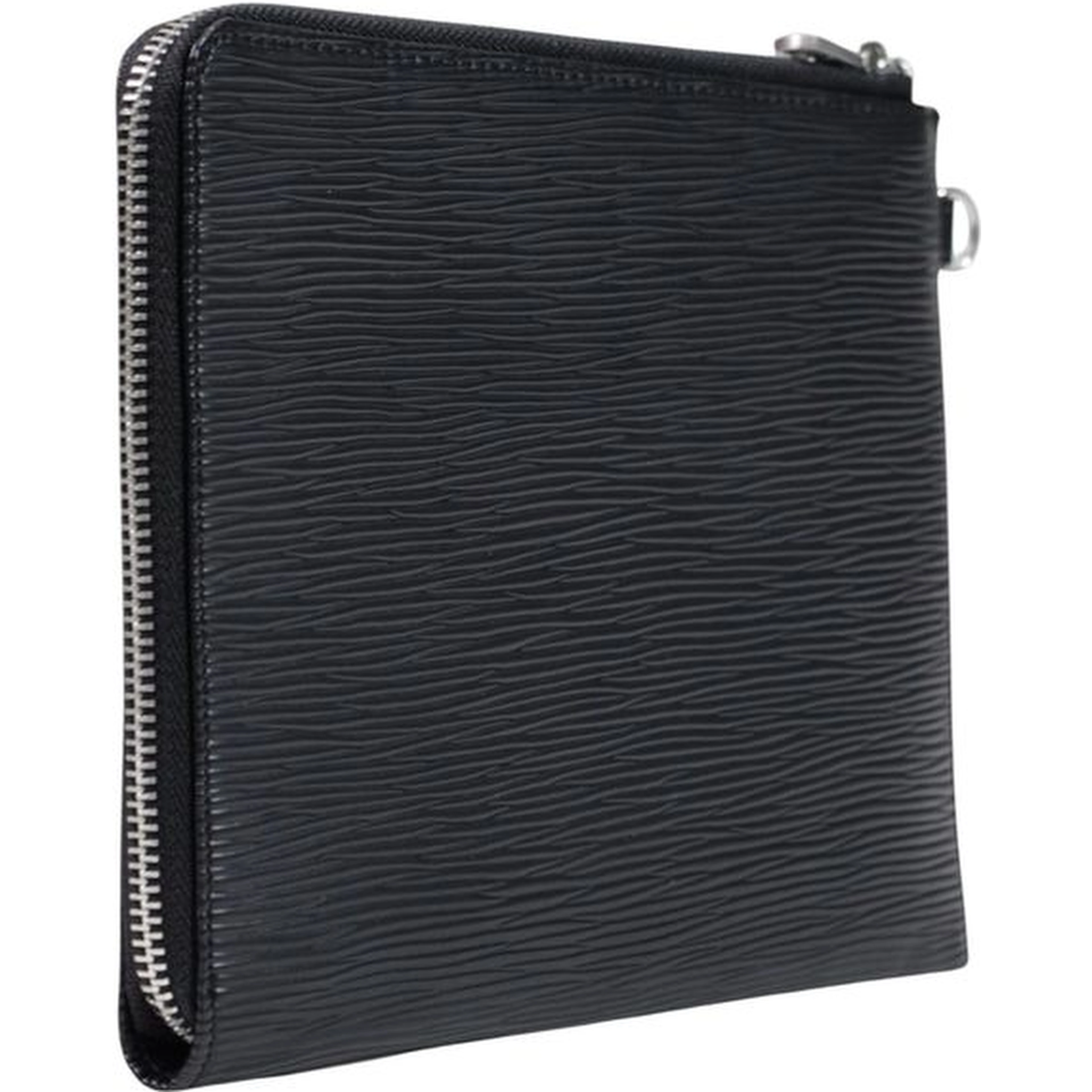 Black Polyethylene Clutch Bag
