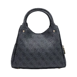 Gray Polyethylene Handbag