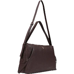 Brown Polyethylene Handbag