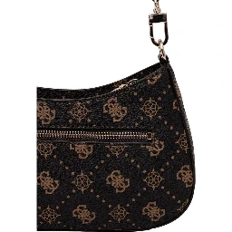 Brown Polyethylene Handbag