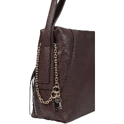 Brown Polyethylene Handbag