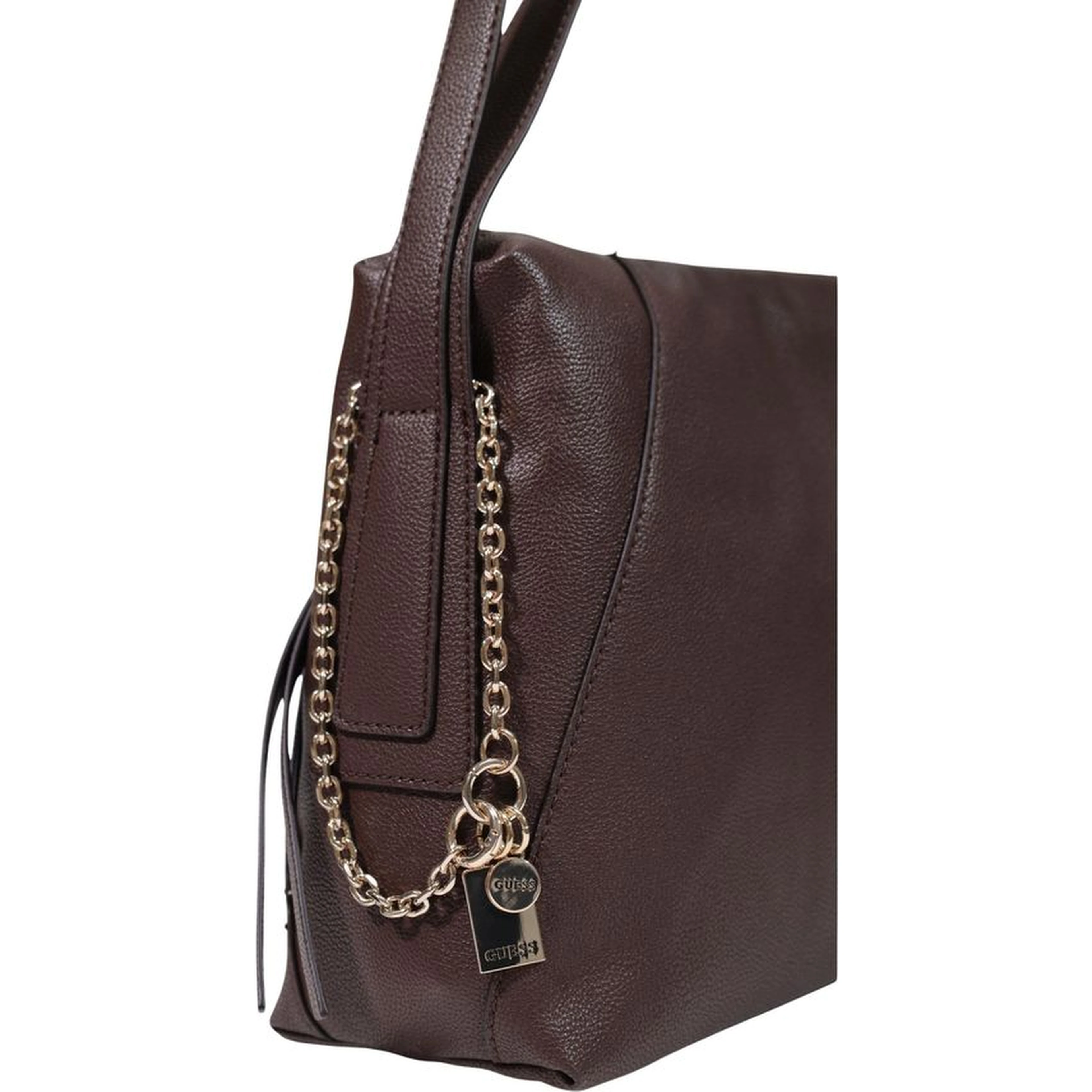 Brown Polyethylene Handbag