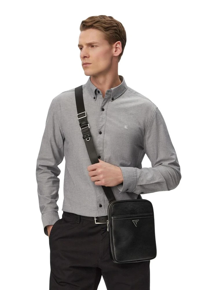 Black Polyethylene Messenger Bag alternative