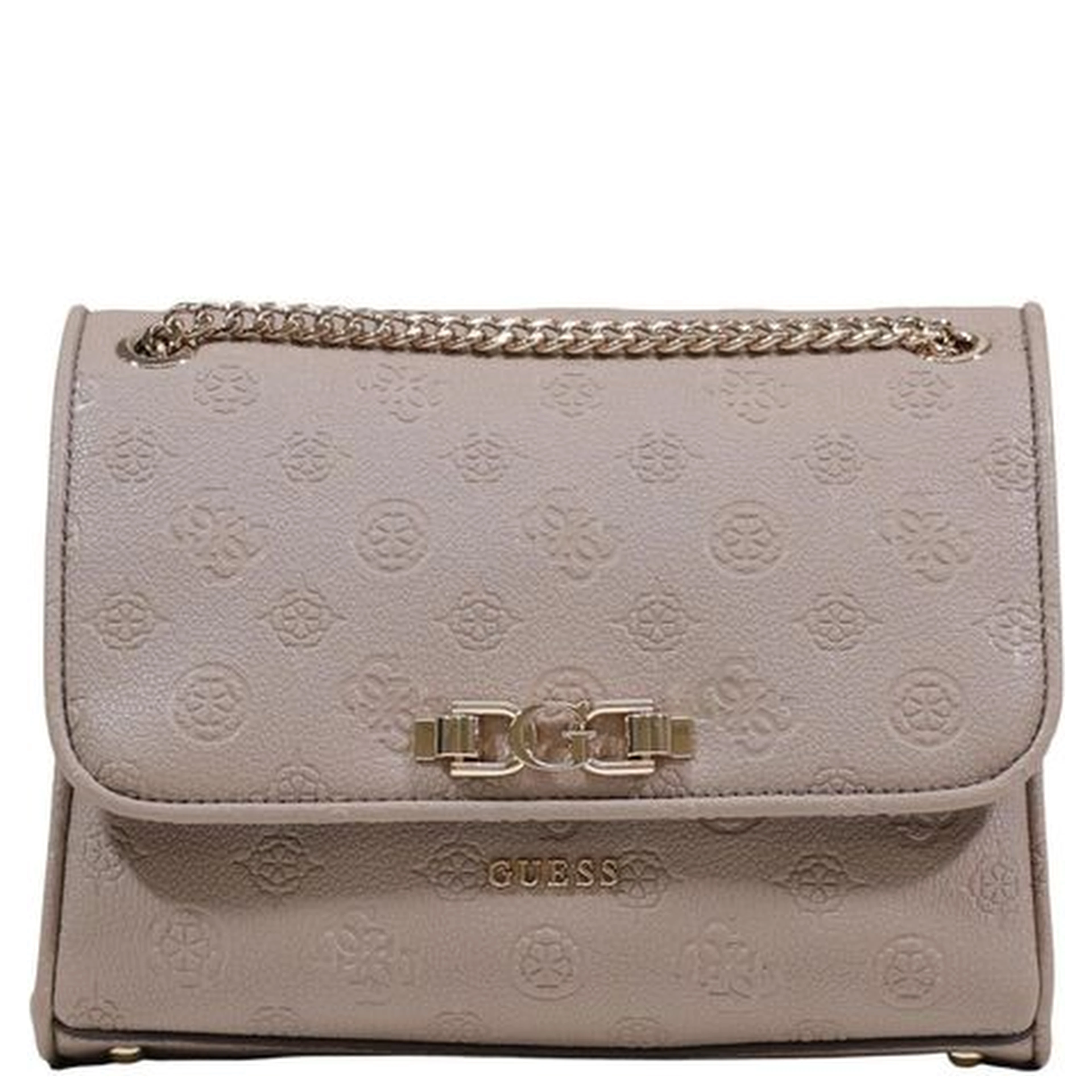 Beige Polyethylene Handbag