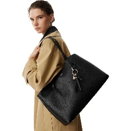 Black Polyethylene Handbag