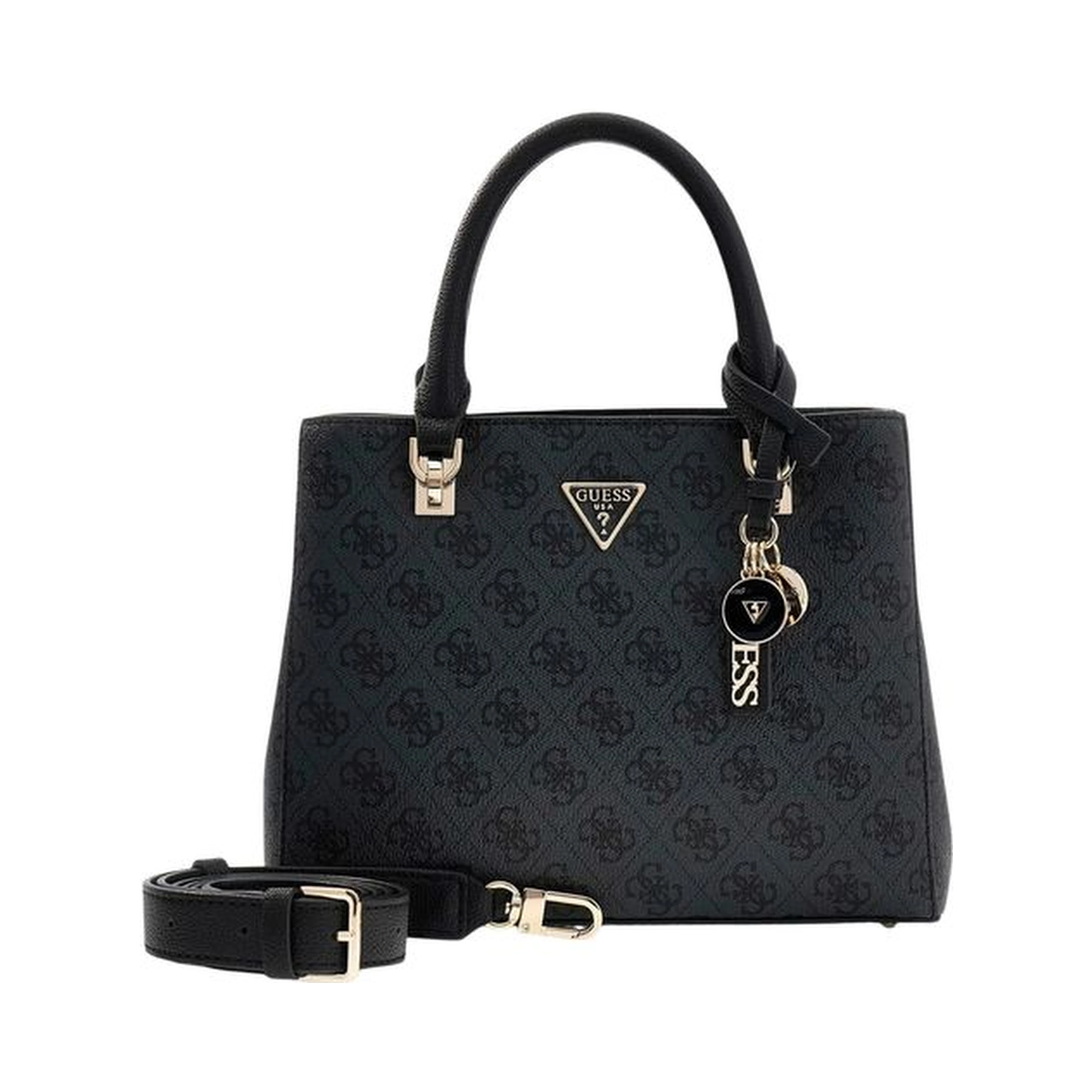 Gray Polyethylene Handbag