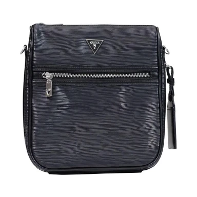 Black Polyethylene Shoulder Bag