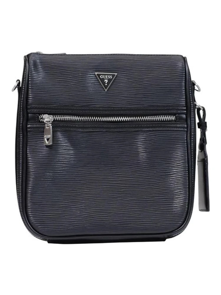 Black Polyethylene Shoulder Bag