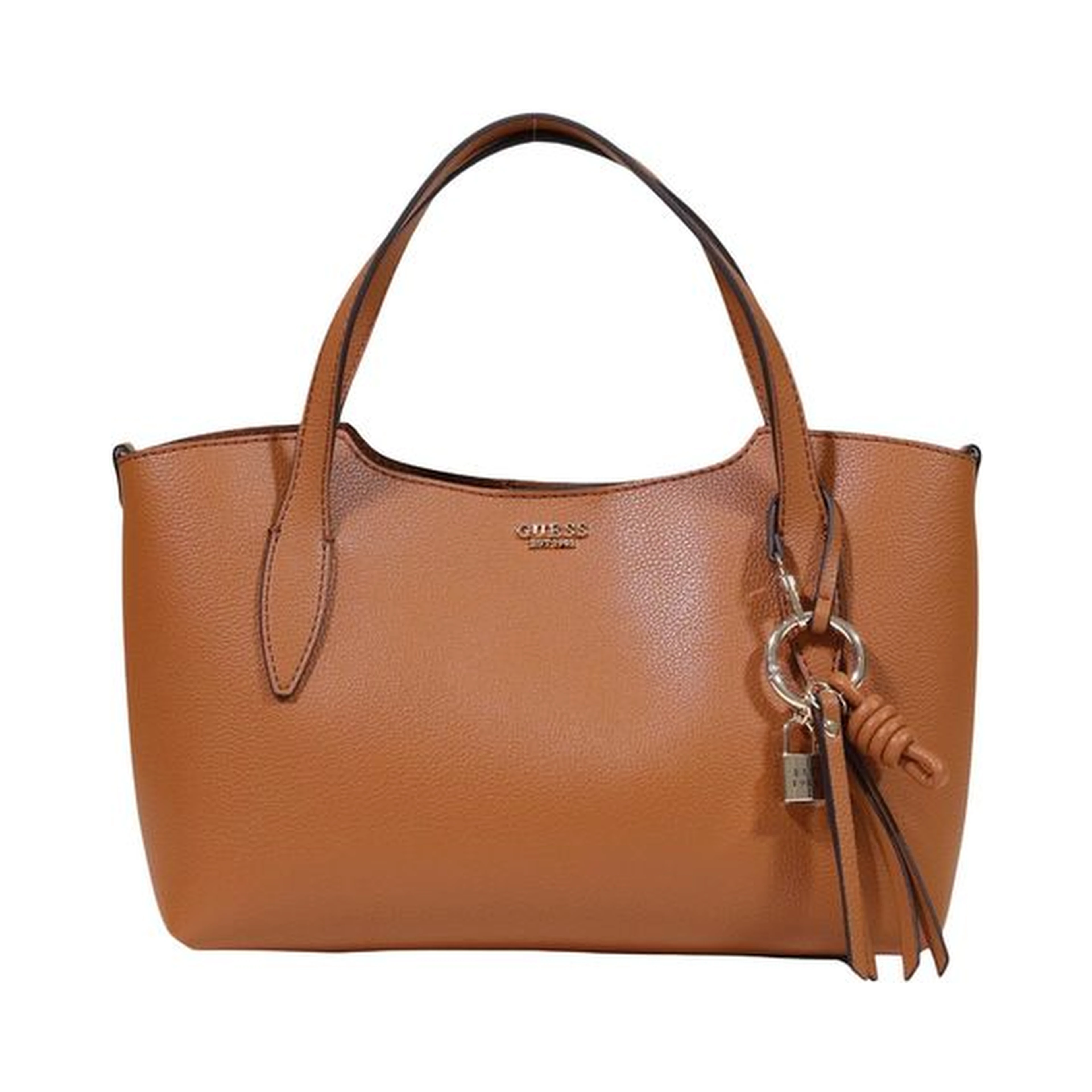 Beige Polyethylene Handbag