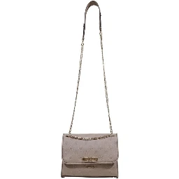 Beige Polyethylene Handbag