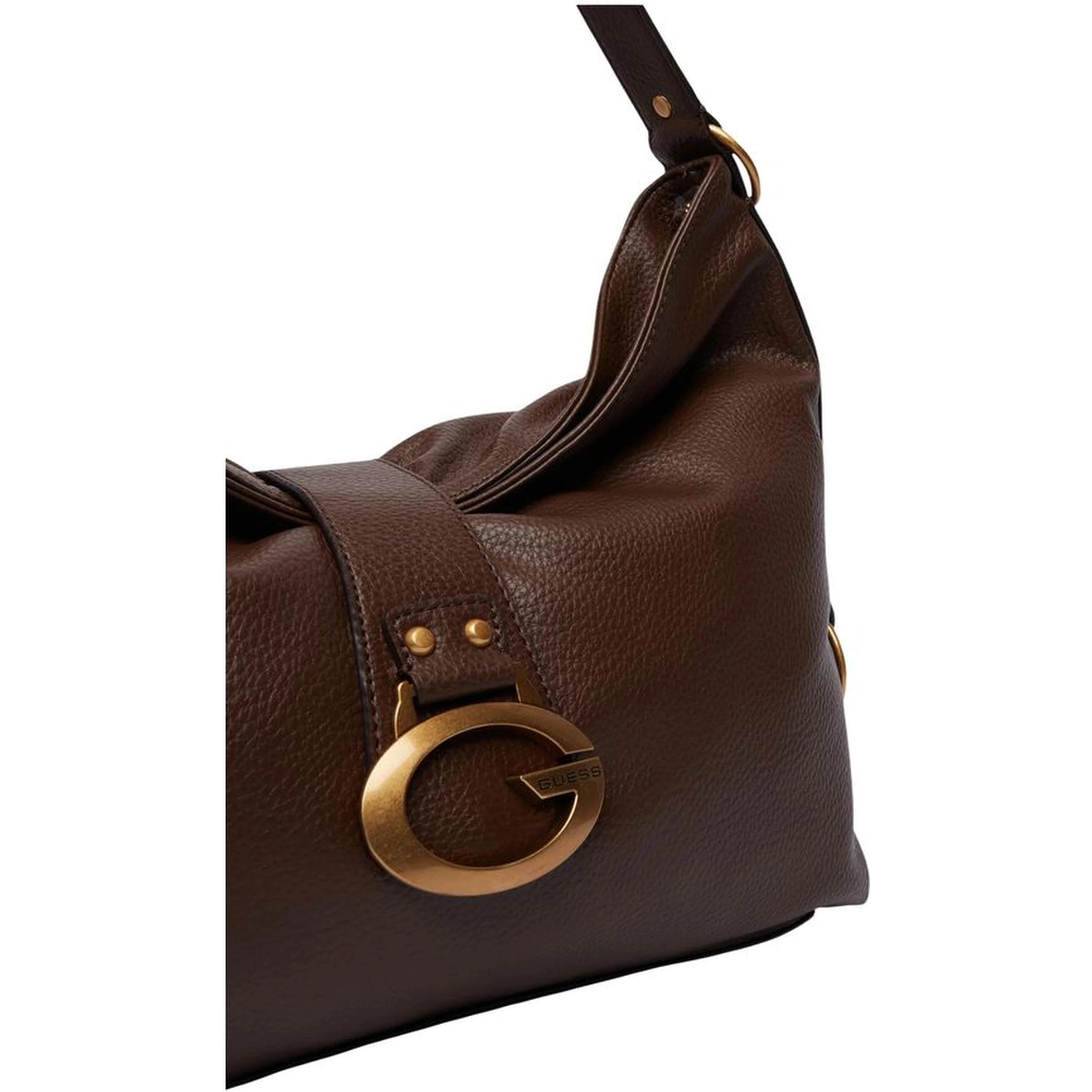 Brown Polyethylene Handbag