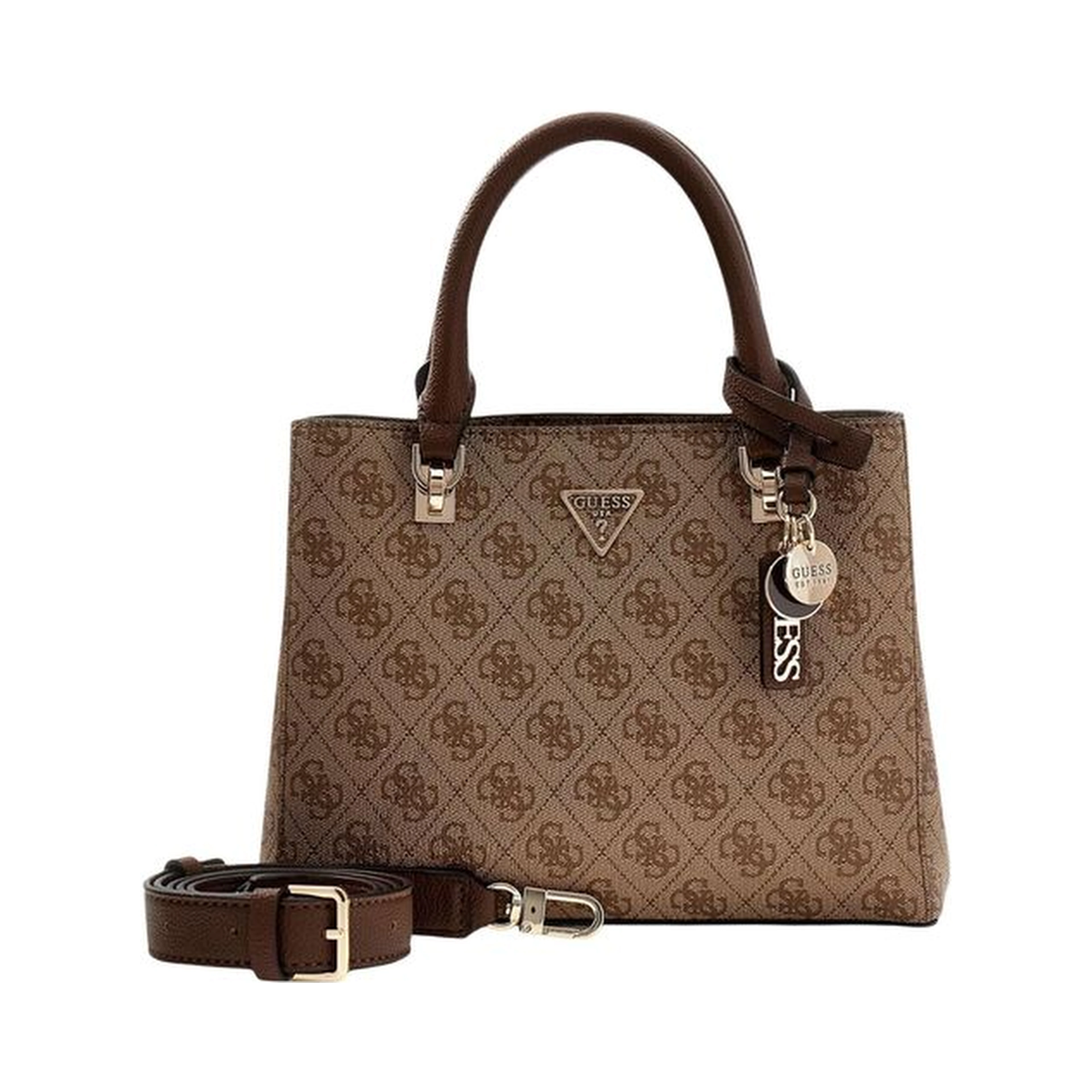 Brown Polyethylene Handbag